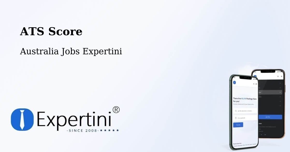 Resume ATS Score & Job Description Match Tool – Fletcher - Australia Jobs Expertini