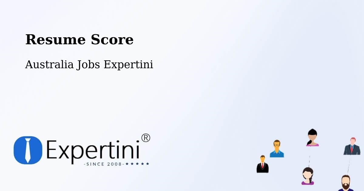 Resume Score & Job Description Match Tool – Fletcher - Australia Jobs Expertini